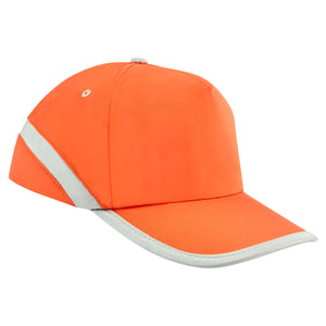 Gorra de poliéster con broche de velcro---CICAP005