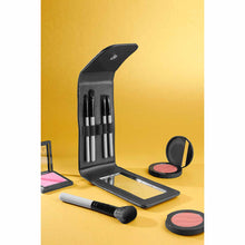 Cargar imagen en el visor de la galería, Set de brochas Annia con 5 accesorios y espejo---CIDAM006