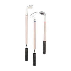 Reloj, portaplumas y bolígrafos Golf---CIGLF01