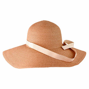 Sombrero Juno de paja de papel---CIHAT002