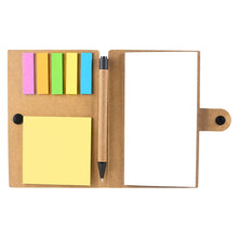 Cargar imagen en el visor de la galería, LIBRETA JOG ECOLÓGICA CON NOTAS ADHERIBLES---CIHL016