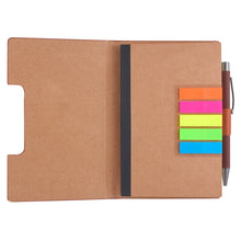 Cargar imagen en el visor de la galería, LIBRETA DE CURPIEL VINNYTSIA CON NOTAS ADHESIVAS--CIHL035