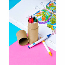 Cargar imagen en el visor de la galería, Estuche de cartón con 8 crayones---CIINF014