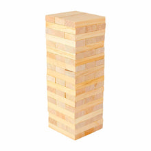 Cargar imagen en el visor de la galería, Jenga con 60 piezas de madera---CIJM040