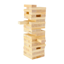 Cargar imagen en el visor de la galería, Jenga con 60 piezas de madera---CIJM040
