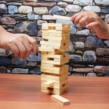 Cargar imagen en el visor de la galería, Jenga con 60 piezas de madera---CIJM040