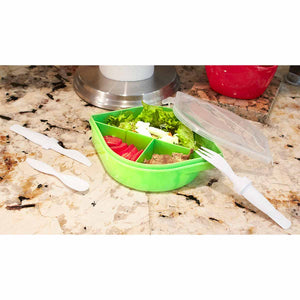 LONCHERA BENTO CON CUCHARA, TENEDOR Y CUCHILLO--CIKTC008