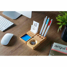 Cargar imagen en el visor de la galería, Organizador de escritorio en madera---CIKTC520