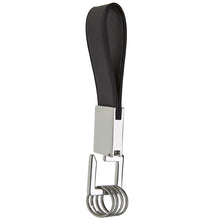 Cargar imagen en el visor de la galería, Llavero con 4 anillos curpiel / metal---CIM3100