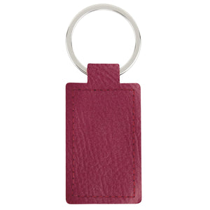 Llavero rectangular de curpiel---CIM3450