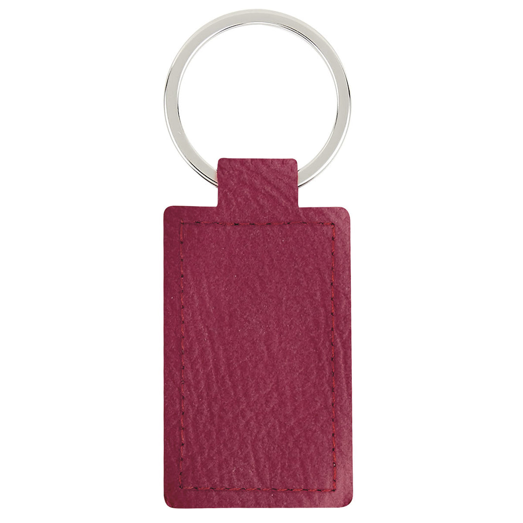 Llavero rectangular de curpiel---CIM3450