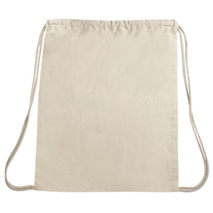 Morral 100% de algodón con jaretas y cordón---CISIN220