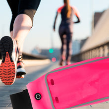 Cargar imagen en el visor de la galería, Cinturón deportivo ajustable con compartimento para celular---NVTX094