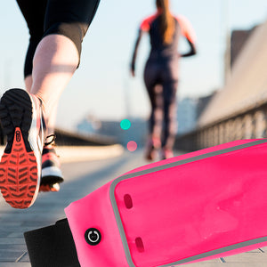 Cinturón deportivo ajustable con compartimento para celular---NVTX094