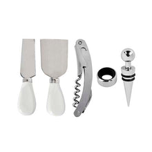 Cargar imagen en el visor de la galería, TABLA MARMORE CON 5 ACCESORIOS DE COCINA---CIPWT020