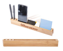 Cargar imagen en el visor de la galería, Soporte de bambú para escritorio---DBA2505