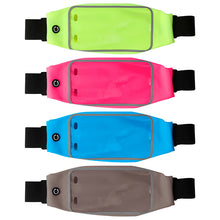 Cargar imagen en el visor de la galería, Cinturón deportivo ajustable con compartimento para celular---NVTX094