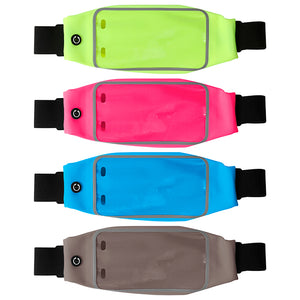 Cinturón deportivo ajustable con compartimento para celular---NVTX094
