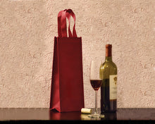 Cargar imagen en el visor de la galería, Bolsa ecológica para vino con asa---DBA2477