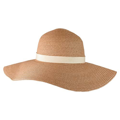 Sombrero Juno de paja de papel---CIHAT002