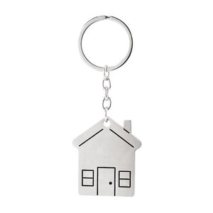 Llavero metálico en forma de casa---CIM63272