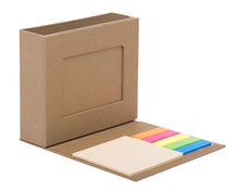 Cargar imagen en el visor de la galería, Estuche ecológico portarretratos, lapicera y notas adhesivas---DBA2575