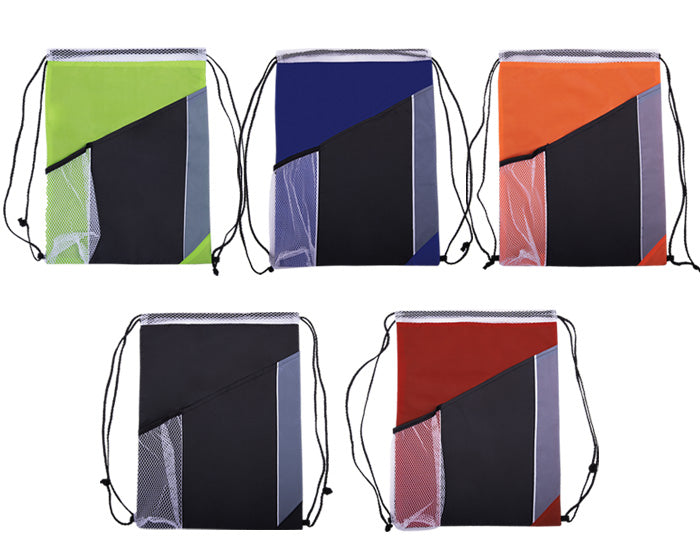 Morral con jareta con cierre de velcro---DBA2587