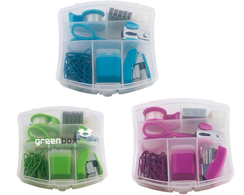 Set de escritorio es estuche de plástico---DBA2219