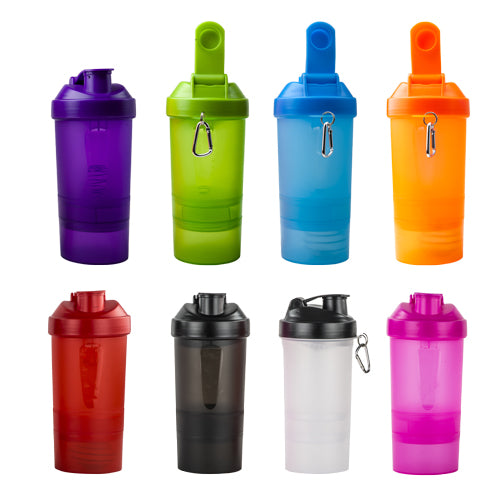 Cilindro de plástico shaker con agitador GYM---ROT18