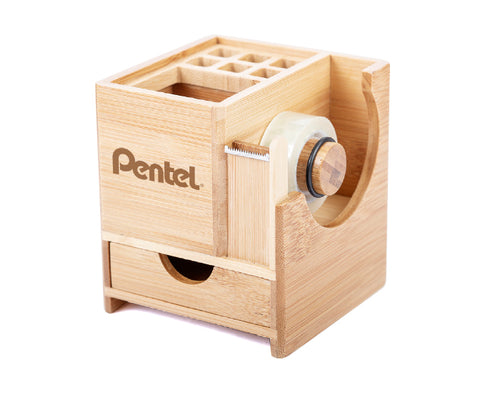 Lapicera multifuncional de bambú---DBA2506