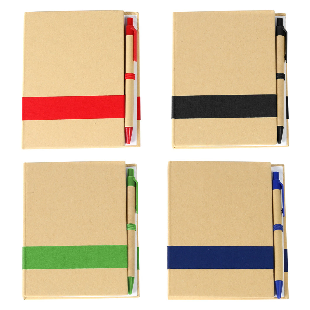 Libreta ecológica MOOD con boligrafo--NVLB033