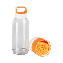 Cargar imagen en el visor de la galería, Cilindro para agua con toalla tipo dry fit y porta celular--NVTE055