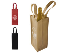 Cargar imagen en el visor de la galería, Bolsa ecológica para vino con asa---DBA2477