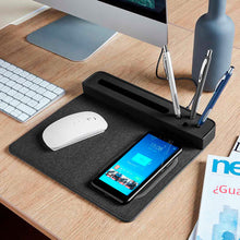 Cargar imagen en el visor de la galería, Mouse pad con cargador inalámbrico---CIAST002