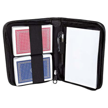 Cargar imagen en el visor de la galería, Juego de cartas en estuche de curpiel---CIJM009