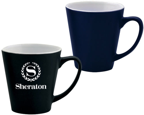 Taza cónica bicolor con exterior mate---DBTL9749