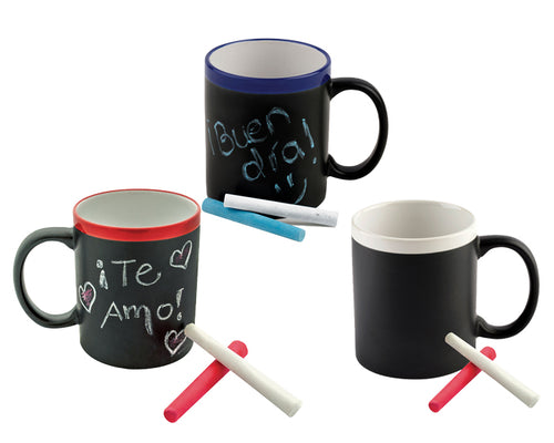 Taza para escribir mensajes en su exterior---DBA2199