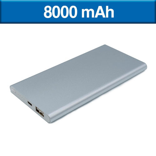 POWER BANK SLIM DE 8,000 mAh---TKTEC103