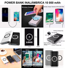 Cargar imagen en el visor de la galería, POWER BANK INALÁMBRICA----TKTEC085